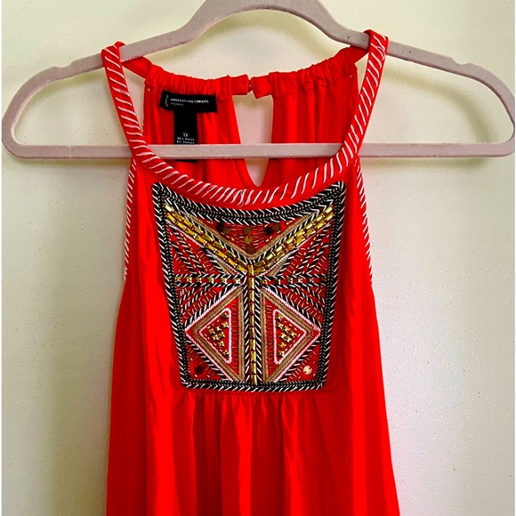Macy’s INC orange tank top - Picture 1 of 2